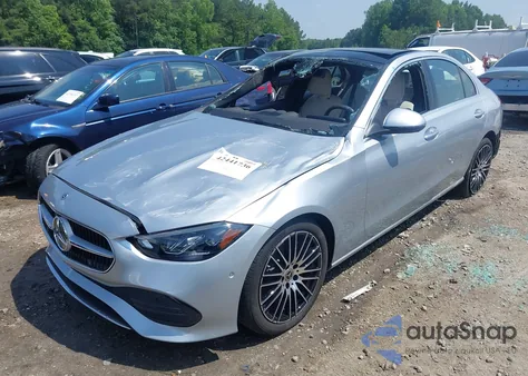 2025 Mercedes-Benz C 300 из США, поврежденный, VIN W1KAF4GB9SR254201